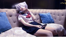 箱の中の JK 着ぐるみ女子
